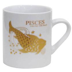 Mug For Piscean with Ceramic Material