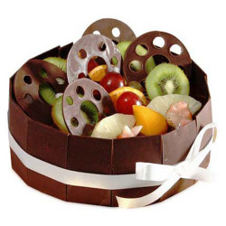 The Chocolate & Fruit Basket 1kg