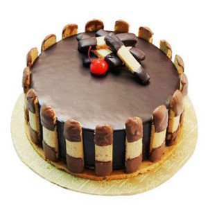 Crunchy Chocolate Cake 1kg - Birthday Cake Online Delivery