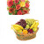 Fresh Fruits N Roses - Birthday Gifts