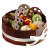 The Chocolate & Fruit Basket 1kg - Birthday Cake Online Delivery