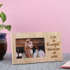 Customised Life Is Beautiful Wooden Frame