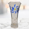 Blue Decorative Glass Vase