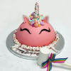 Pink Unicorn Pinata Cake