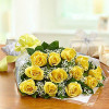Exquisite 12 Yellow Roses Online