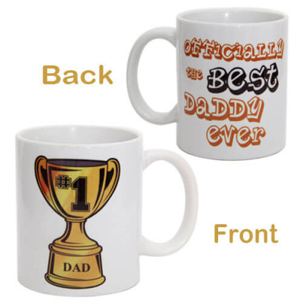 Champ Mug For Dad with Ceramic Material