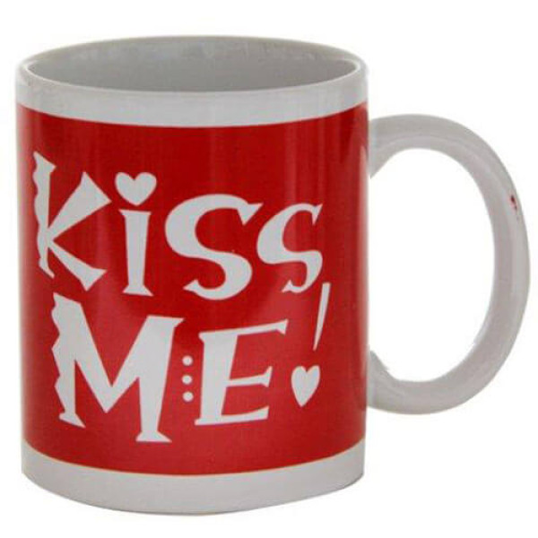 Kiss Me Ceramic Mug